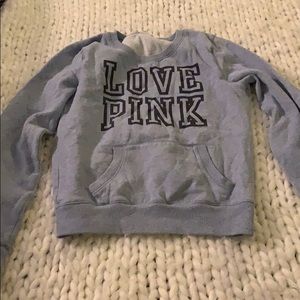 PINK crew neck sweatshirt